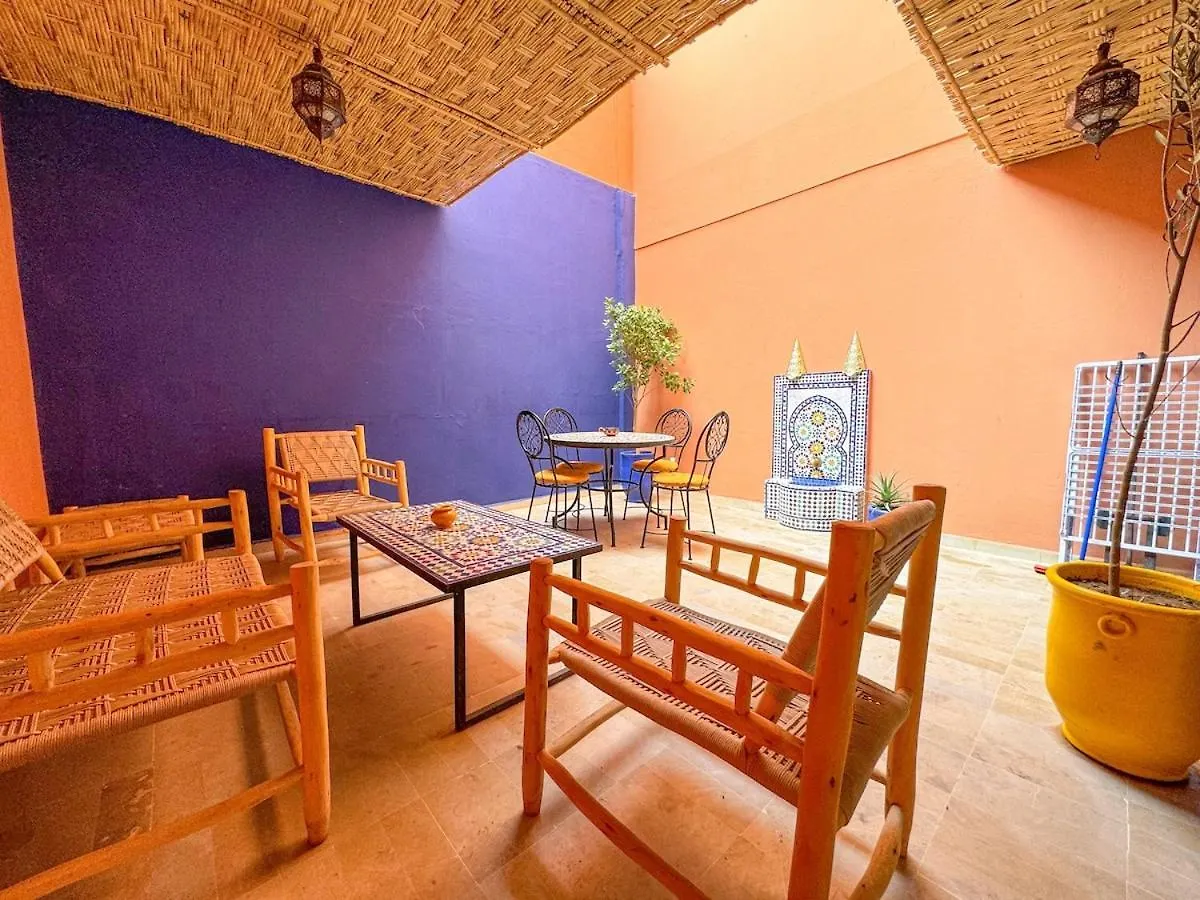Elegant 2-Bedroom Duplex Downtown Private Terrace マラケシュ モロッコ
