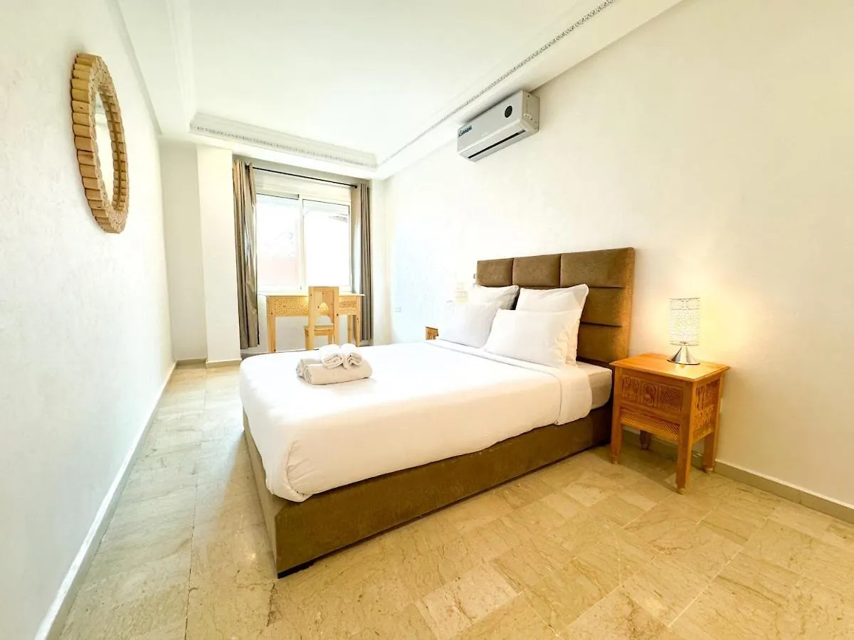 アパート Elegant 2-Bedroom Duplex Downtown Private Terrace マラケシュ モロッコ